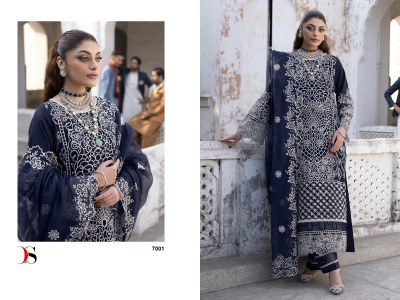 Deepsy suit by Mahrukh pure cotton embroidered Pakistani suit catalogue at affordable rate pakistani suit catalogs