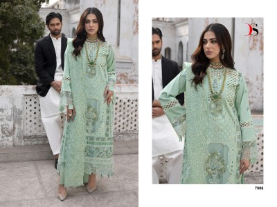 Deepsy suit by Mahrukh pure cotton embroidered Pakistani suit catalogue at affordable rate pakistani suit catalogs