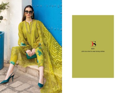 Deepsy suit by Maria B voyage lawn 24 embroidered salwar kameez catalogue at affordable rate salwar kameez catalogs