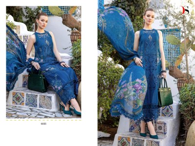 Deepsy suit by Maria B voyage lawn 24 embroidered salwar kameez catalogue at affordable rate salwar kameez catalogs