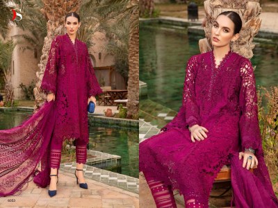 Deepsy suit by Maria B voyage lawn 24 embroidered salwar kameez catalogue at affordable rate salwar kameez catalogs