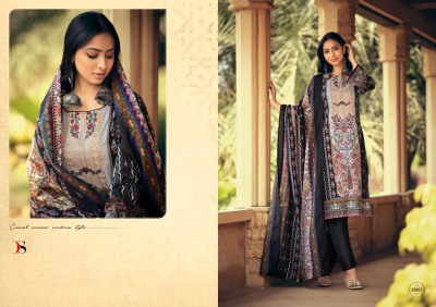 Deepsy suit by Signature pure cotton self embroidered karachi suit catalogue at wholesale price dress material catalogs