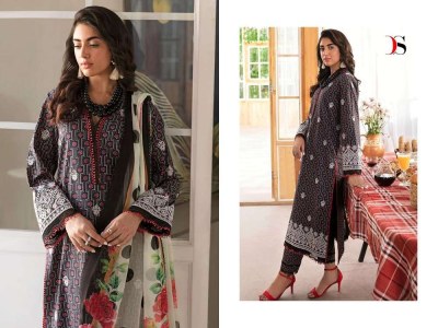 Deepsy suits Afrozeh Chikankari Lawn vol 23 pure cotton printed Pakistani suits catalogue wholesaler  pakistani suit catalogs