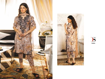 Deepsy suits by mah e ruh Pure cotton with heavy self embroidery digital printed pakistani suit at wholesale price   pakistani suit catalogs