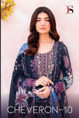 Deepsy suits present Cheveron lawn 10 Pure cotton with heavy embroidered unstitched salwar kameez catalogue  Deepsy suits