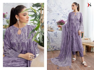 Deepsy suits present Nuresh Gardenia 24 pure cotton with heavy embroidered unstitched Pakistani suit catalogue  pakistani suit catalogs