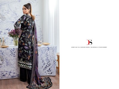 Deepsy suits present Nuresh Gardenia 24 pure cotton with heavy embroidered unstitched Pakistani suit catalogue  pakistani suit catalogs