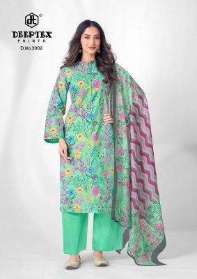 Deeptex Aalia Afreen Vol 3 Dress Material Heavy Cotton Printed Unstitched Premium Cotton Suit Set Wholesale dress material catalogs