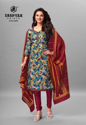 Deeptex Chief Guest Vol 32 heavy cotton printed unstitched dress material catalogue at wholesale price dress material catalogs