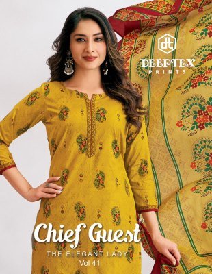 Deeptex Chief Guest Vol 41 Dress Material salwar kameez catalogs