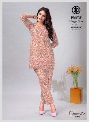 Deeptex Craze 23 Pure Cotton Printed Co-Ord Set Kurti catalogue wholesale rate  kurtis catalogs