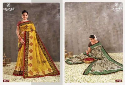 Deeptex Mother India Vol 49 Pure Cotton Printed Saree catalogue wholesaler  sarees catalogs