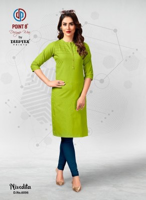 Deeptex Nivedita Vol 6 flex cotton printed kurti catalogue at wholesale rate kurtis catalogs