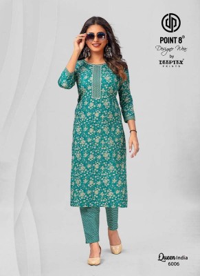 Deeptex Queen India Vol 6 Kurti With Pant set wholesale catalogue  kurtis catalogs