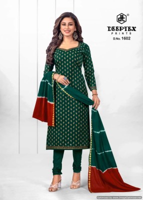 Deeptex Tradition Vol 16 heavy cotton printed unstitched dress material catalogue at  low rate Deeptex suits 