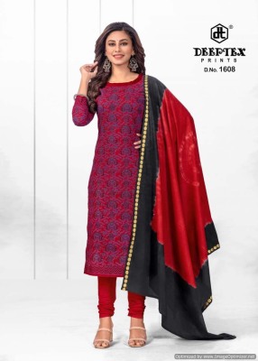 Deeptex Tradition Vol 16 heavy cotton printed unstitched dress material catalogue at  low rate salwar kameez catalogs