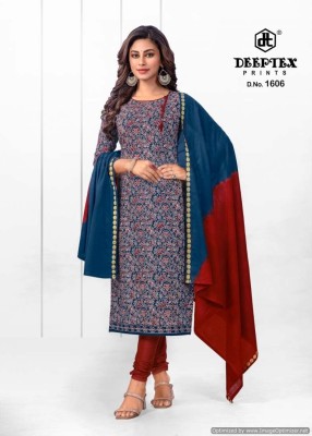 Deeptex Tradition Vol 16 heavy cotton printed unstitched dress material catalogue at  low rate salwar kameez catalogs