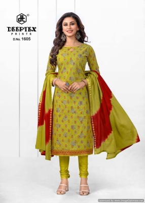 Deeptex Tradition Vol 16 heavy cotton printed unstitched dress material catalogue at  low rate salwar kameez catalogs