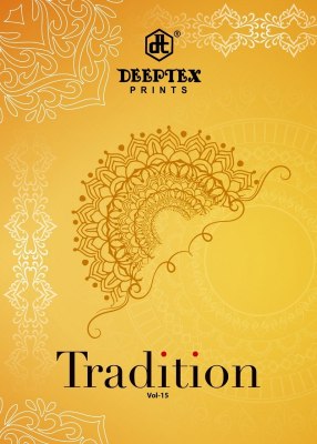 Deeptex by Tradition Vol 15 fancy pure cotton printed unstitched dress material catalogue at wholesale price dress material catalogs