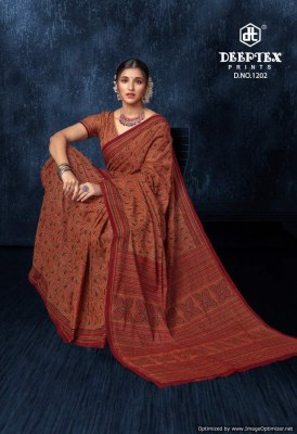 Deeptex by prime time vol 12 pure cotton saree catalogue at amaviexpo.com sarees catalogs