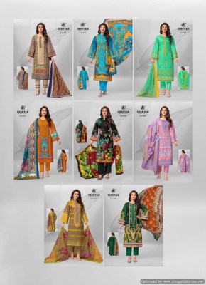 Deeptexx by roohi zara vol 2 heavy reyon poplin cotton unstitched dress material catalogue at affordable rate salwar kameez catalogs