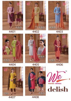 Delish by We bombay fancy kurti pant and dupatta catalogue at low rate readymade suit catalogs