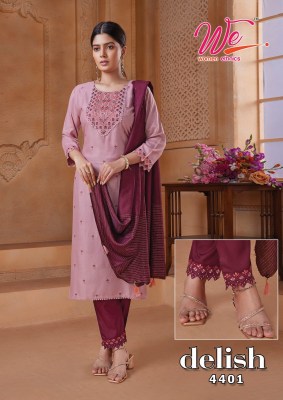 Delish by We bombay fancy kurti pant and dupatta catalogue at low rate readymade suit catalogs