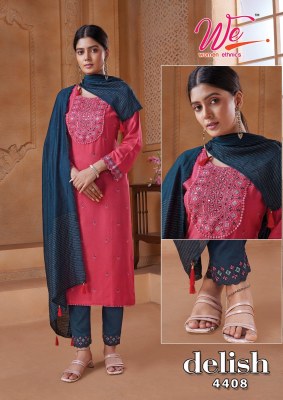 Delish by We bombay fancy kurti pant and dupatta catalogue at low rate readymade suit catalogs