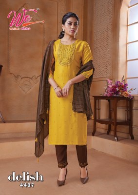 Delish by We bombay fancy kurti pant and dupatta catalogue at low rate readymade suit catalogs