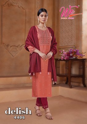 Delish by We bombay fancy kurti pant and dupatta catalogue at low rate readymade suit catalogs