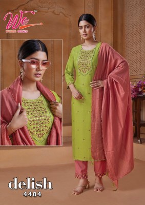 Delish by We bombay fancy kurti pant and dupatta catalogue at low rate readymade suit catalogs