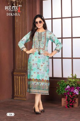 Diksha by Deecee  A line printed kurti catalogue at affordable rate kurtis catalogs