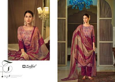 Dilruba by Zulfat pure cotton exclusive designer handwork unstitched salwar kameez catalogue at low rate salwar kameez catalogs