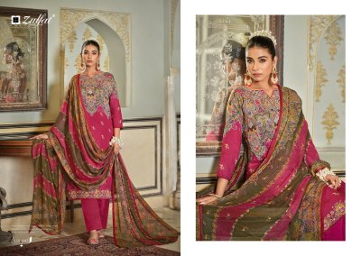 Dilruba by Zulfat pure cotton exclusive designer handwork unstitched salwar kameez catalogue at low rate salwar kameez catalogs