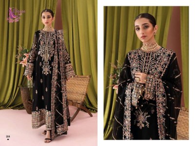 Dinsaa suits new launch ramsha hit vol 4 georgette embordered Pakistani suits wholesaler   pakistani suit catalogs