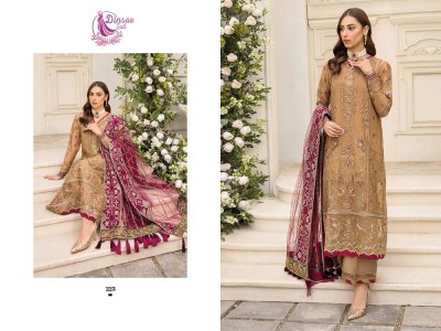 Dinsaa suits new launch ramsha hit vol 4 georgette embordered Pakistani suits wholesaler   pakistani suit catalogs