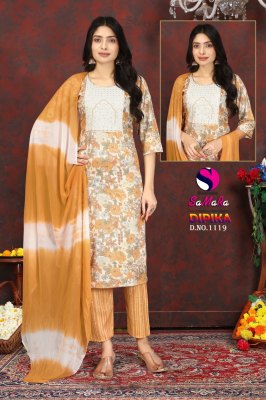 Dipika vol 15 by Samara Capsule printed premium readymade suit collection at wholesale price readymade suit catalogs