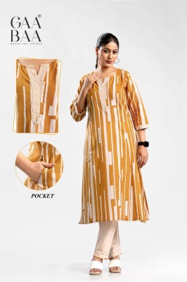Dno 923 by Gaaba trendy Flex Printed Kurti catalogue at affordable rate  kurtis catalogs