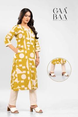 Dno 923 by Gaaba trendy Flex Printed Kurti catalogue at affordable rate  kurtis catalogs