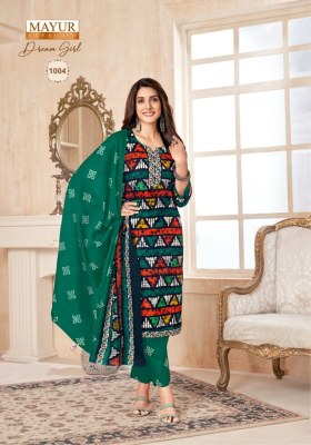 Dream Girl vol1 by mayur Pure cotton Batik Printed readymade suit catalogue at affordable rate readymade suit catalogs