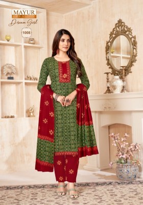 Dream Girl vol1 by mayur Pure cotton Batik Printed readymade suit catalogue at affordable rate readymade suit catalogs