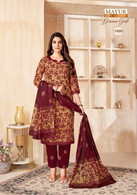 Dream Girl vol1 by mayur Pure cotton Batik Printed readymade suit catalogue at affordable rate readymade suit catalogs