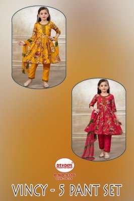 Dt Devi Design No. 9316 Vincy 5 Kurti Plazo Set Bernil Silk Top And  Bottom Design 9316 Ethnic Wear Wholesale wholesale catalogs