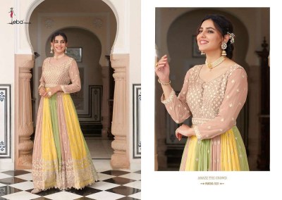 Eba Life style Parisha  part wear designers  ready made gown Georgette suits wholesale  readymade suit catalogs