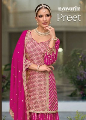 Eba Lifestyle Preet Premium silk Readymade Sharara suits catalogue  Zaveri  women beauty 