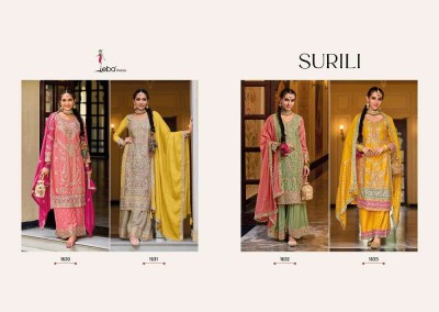 Eba Lifestyle Surili Readymade Embroidered Palazzo Suits catalogue wholesale rate   kurtis catalogs