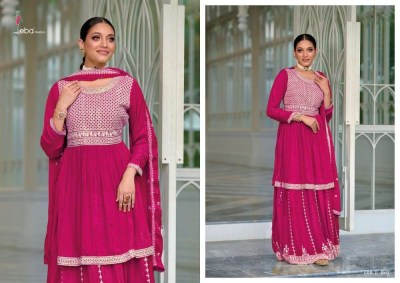 Eba Lifestyle Vedika premium silk Readymade Dress With dupatta and skirt  set wholesale catalogue  kurtis catalogs