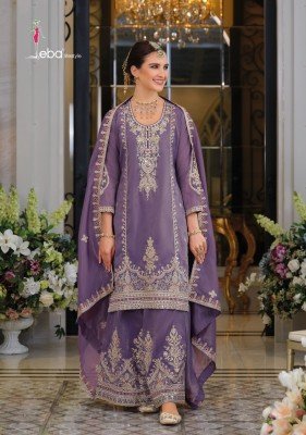 Eba Simar Paradise Embroidered Suit with Palazzo And Dupatta Wholesale kurtis catalogs
