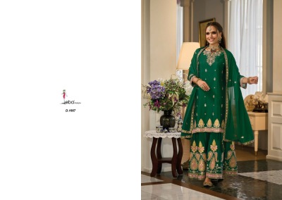 Eba life style by Ishqia heavy chinon with embroidered  readymade fancy sharara suit catlogue  readymade suit catalogs