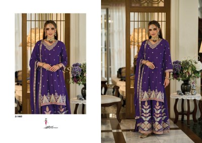 Eba life style by Ishqia heavy chinon with embroidered  readymade fancy sharara suit catlogue  readymade suit catalogs